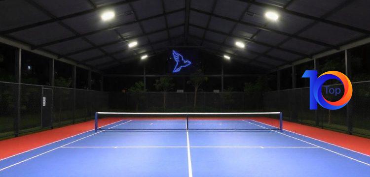 San pickleball co mai che chong nang